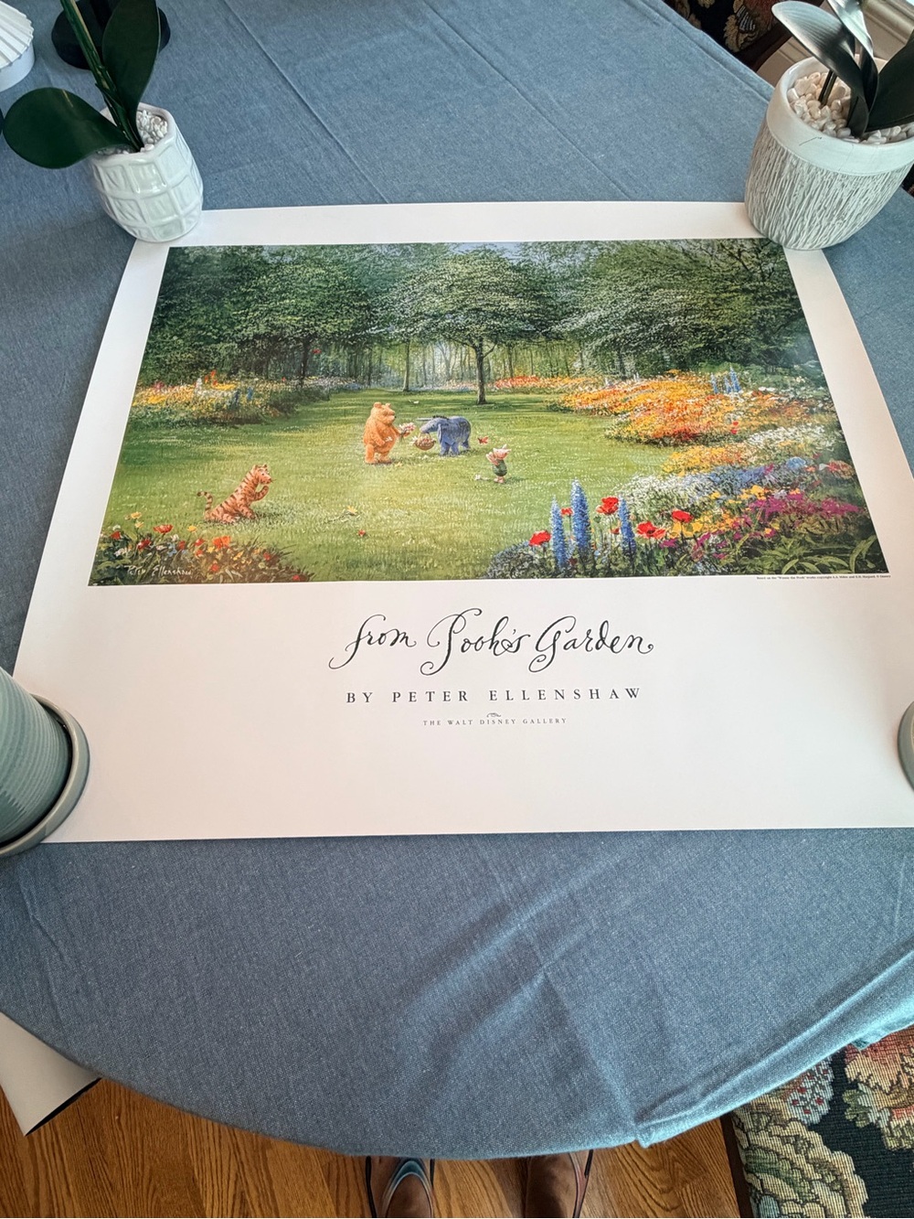 From Pooh’s Garden- a poster by Peter Ellenshaw